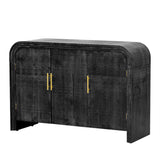 Rustic Curved Waterfall Sideboard