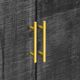 Rustic Curved Waterfall Sideboard