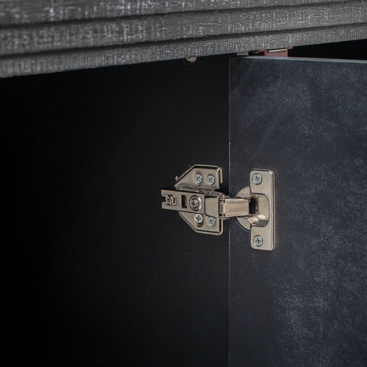 Rustic Curved Waterfall Sideboard