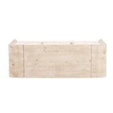 Rustic Curved Waterfall Sideboard