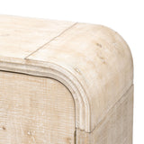 Rustic Curved Waterfall Sideboard