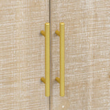 Rustic Curved Waterfall Sideboard