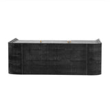 Rustic Curved Waterfall Sideboard