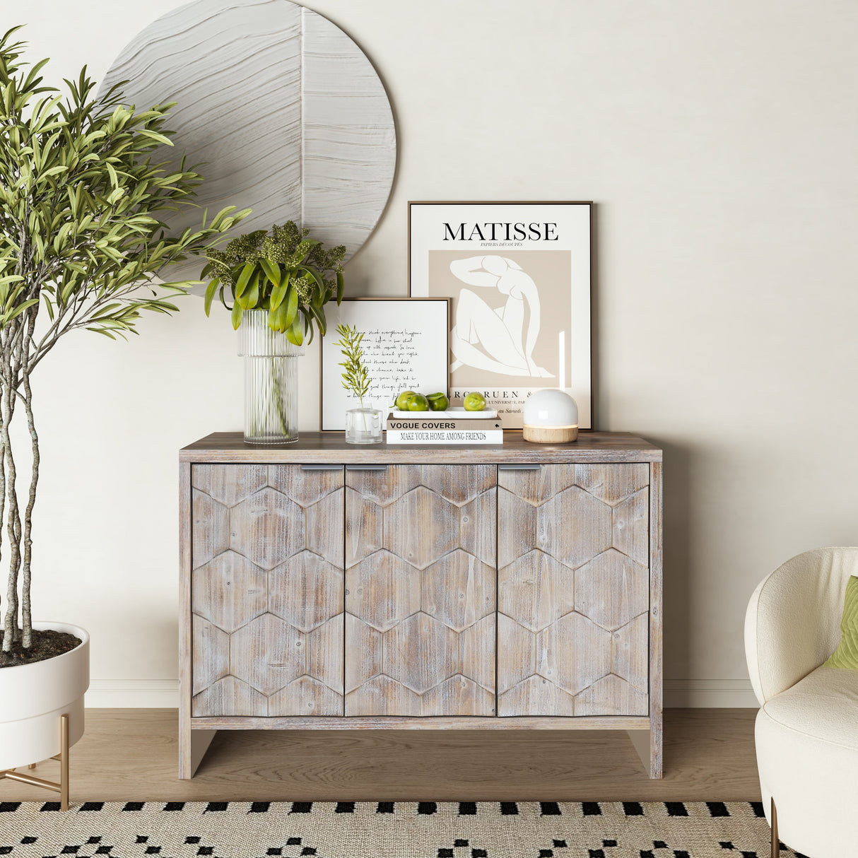 Farmhouse Style Sideboard
