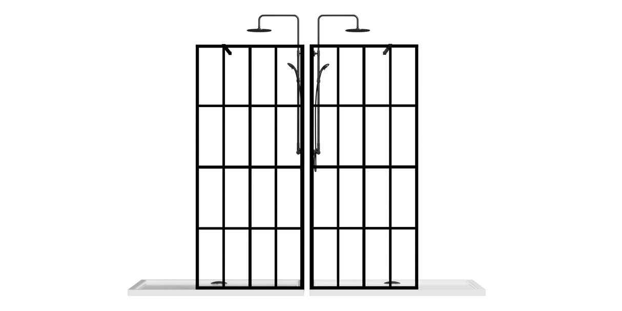 Goodyo 46" X 72" Shower Screen for Walk-in Wet-room