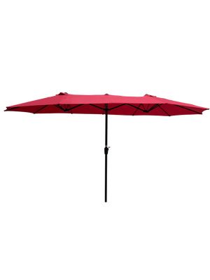 15Ft x 9Ft Double-Sided Patio Umbrella