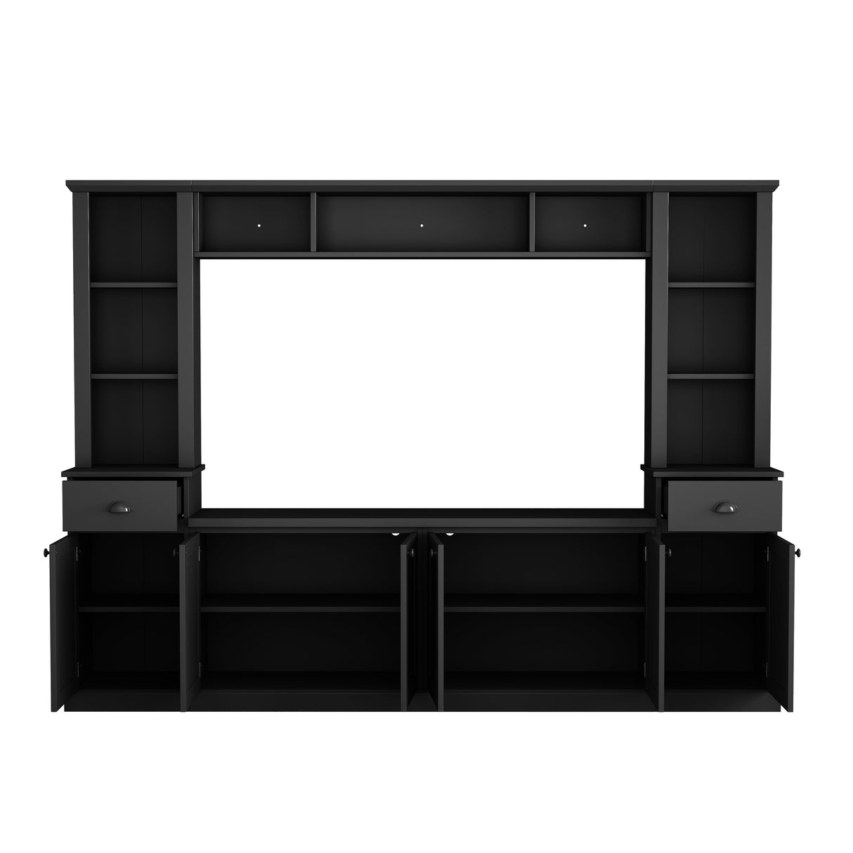 Elegant TV Stand Set for Modern Entertainment Spaces