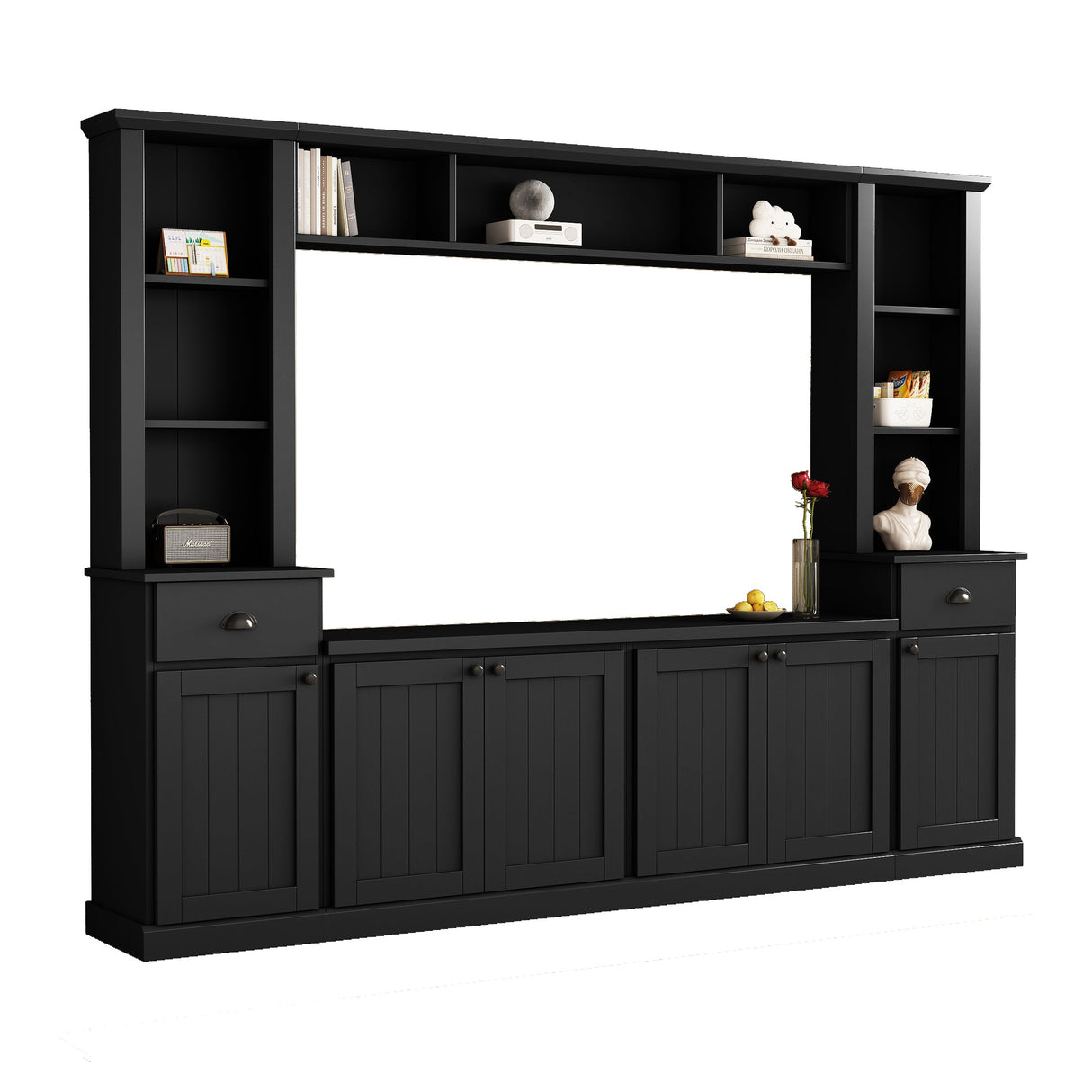 Elegant TV Stand Set for Modern Entertainment Spaces