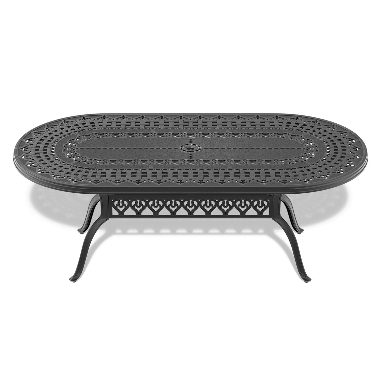 9-Piece All-Weather Cast Aluminum Dining Set