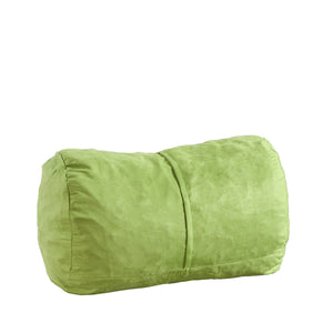 Michael 4 Foot Cylindrical Suede Bean Bag - Kiwi
