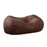 Nest 6.5 Foot Cylindrical Suede Bean Bag