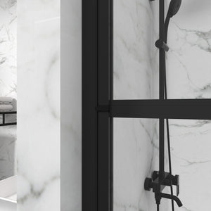 Goodyo Bathtub Screen Panel Shower Door 180° Pivot