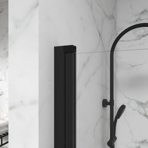 Goodyo Bathtub Screen Panel Shower Door 180° Pivot