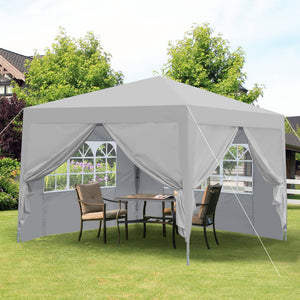 Outdoor 10x10 Ft Pop Up Gazebo Canopy Tent