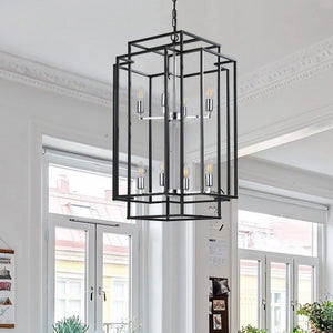Geometric Foyer Chandelier