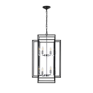 Geometric Foyer Chandelier