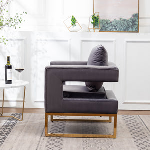 Lenola Contemporary Upholstered Accent Arm Chair
