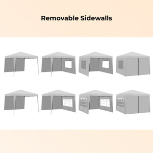 10x10ft Outdoor Pop Up Gazebo Canopy Tent