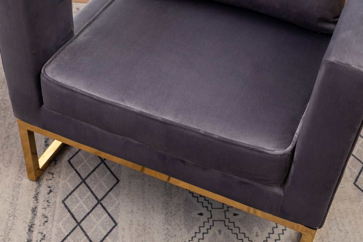Lenola Contemporary Upholstered Accent Arm Chair