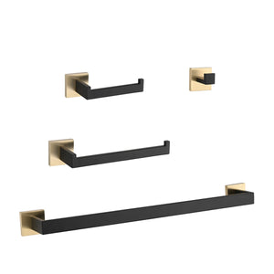 4-Piece Bathroom Hardware Set