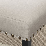 Eleanor Upholstered Dining Chairs with Nailhead Trim, Set of 2