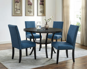 Eleanor Upholstered Dining Chairs with Nailhead Trim - Set of 2
