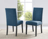 Eleanor Upholstered Dining Chairs with Nailhead Trim, Set of 2