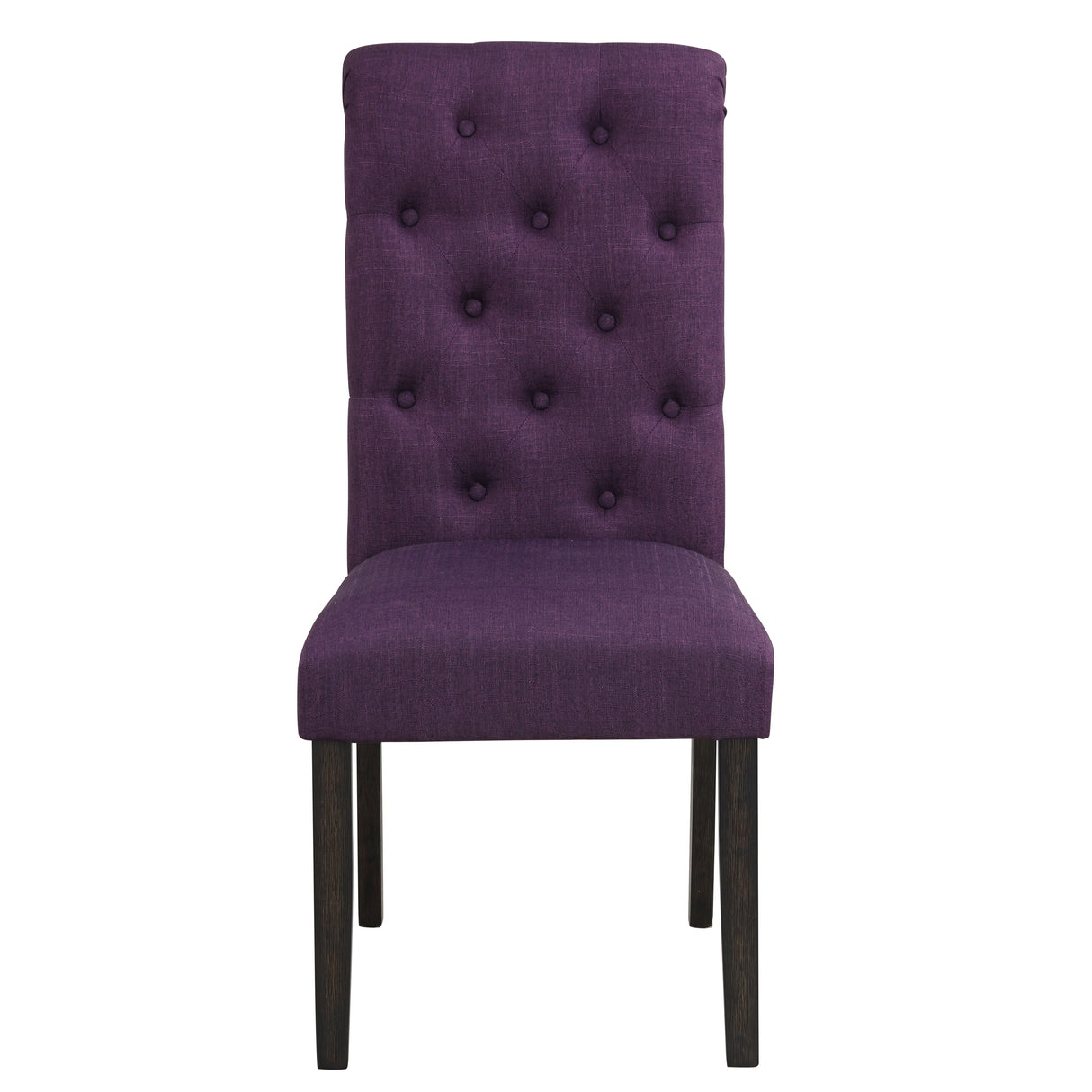 Levi Button Tufted Upholstered Dining Chair, Set of 2