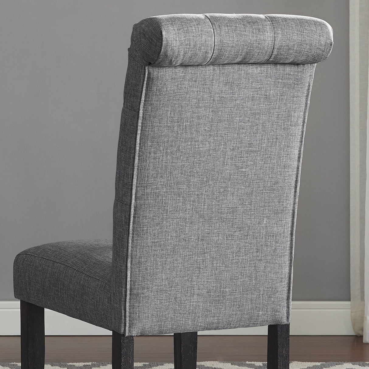 Levi Button Tufted Upholstered Dining Chair, Set of 2