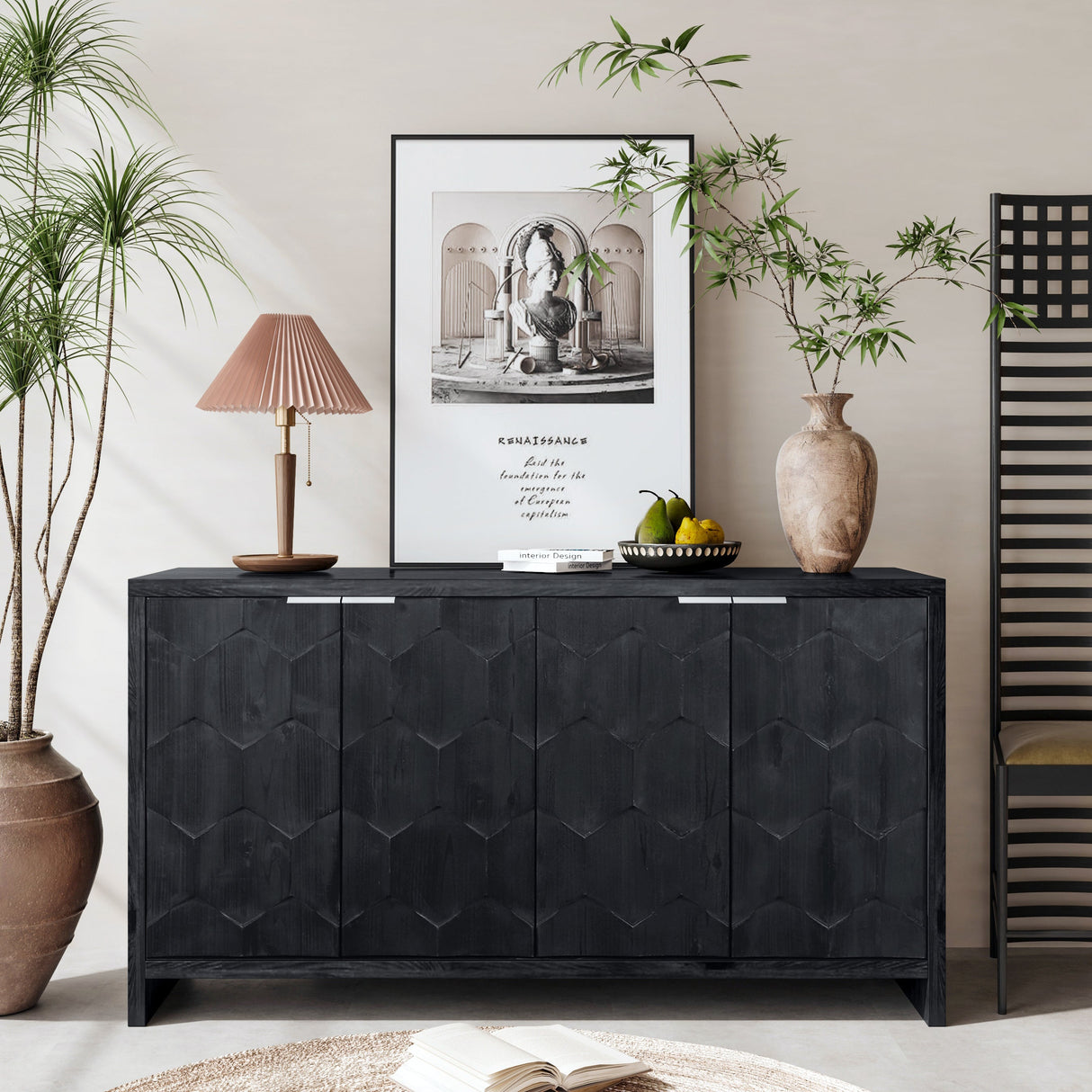 Modern Accent Sideboard