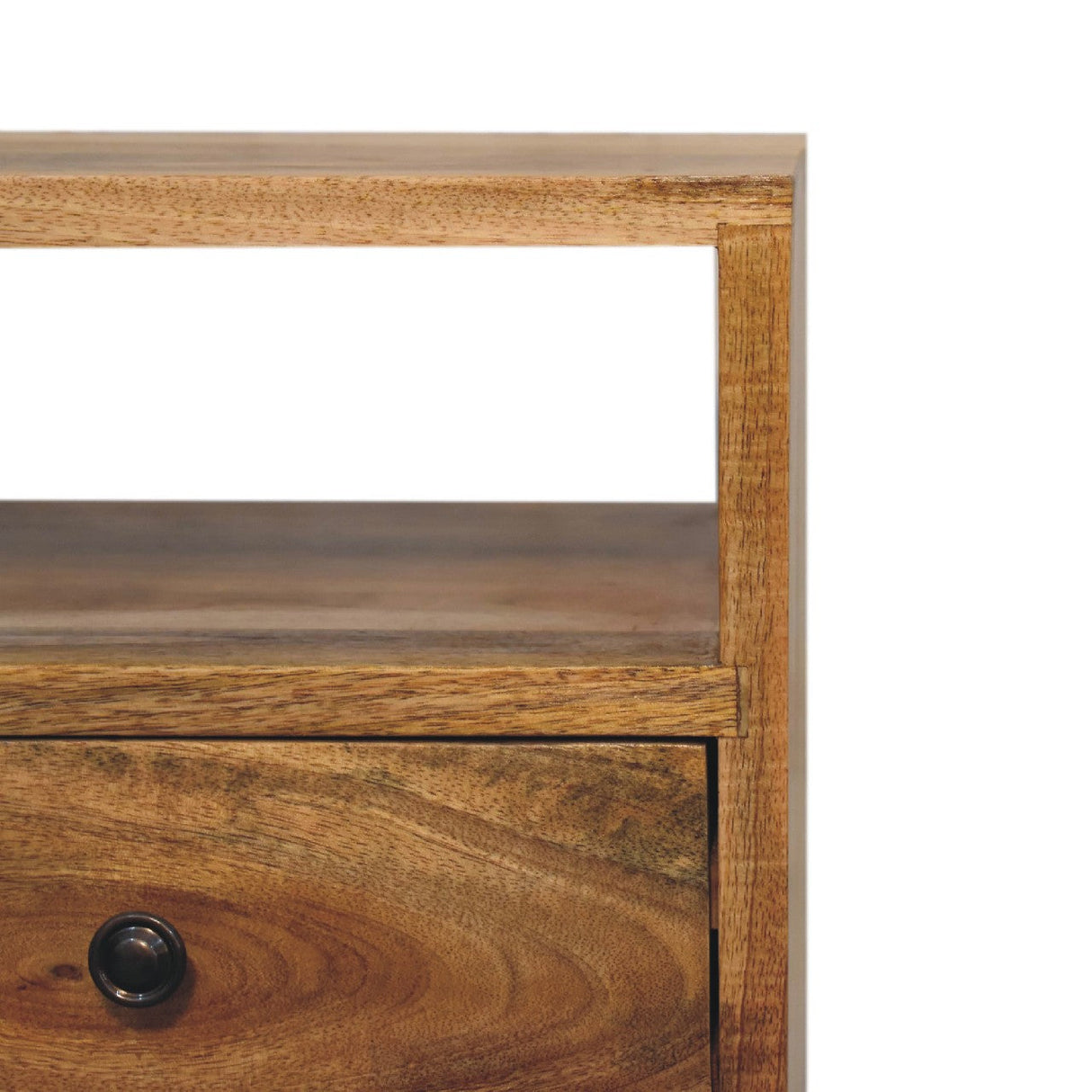 Solid Wood Mini Oak-ish Classic Nightstand