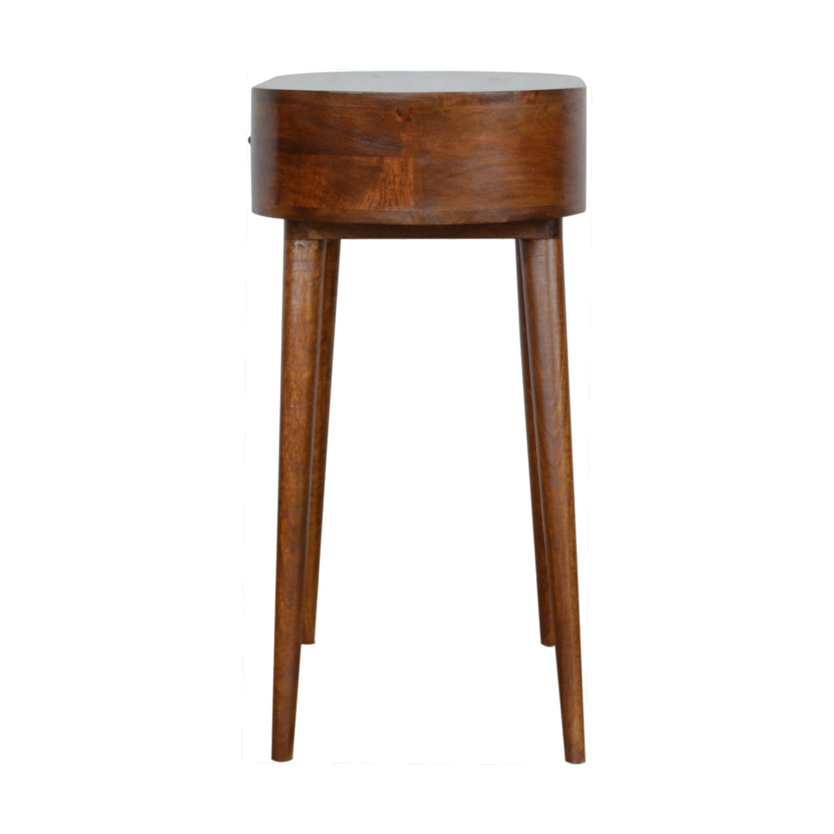 Solid Wood Albion Console, 1 Drawer, Chestnut