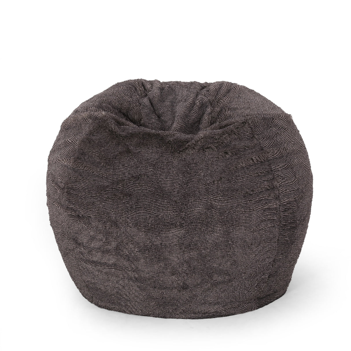 Vida 3 Foot Rounded Faux Fur Bean Bag