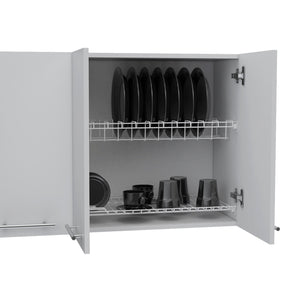 Wall Cabinet 24" H with Four Doors
