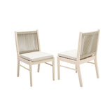 Cordoba Outdoor Dining Chairs, Set of 2