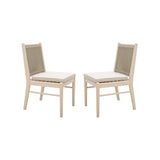 Cordoba Outdoor Dining Chairs, Set of 2