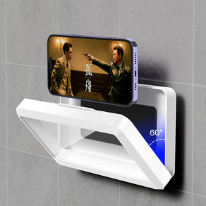 Waterproof Shower 360 Degree Rotating Phone Holder with Touch Screen Capability