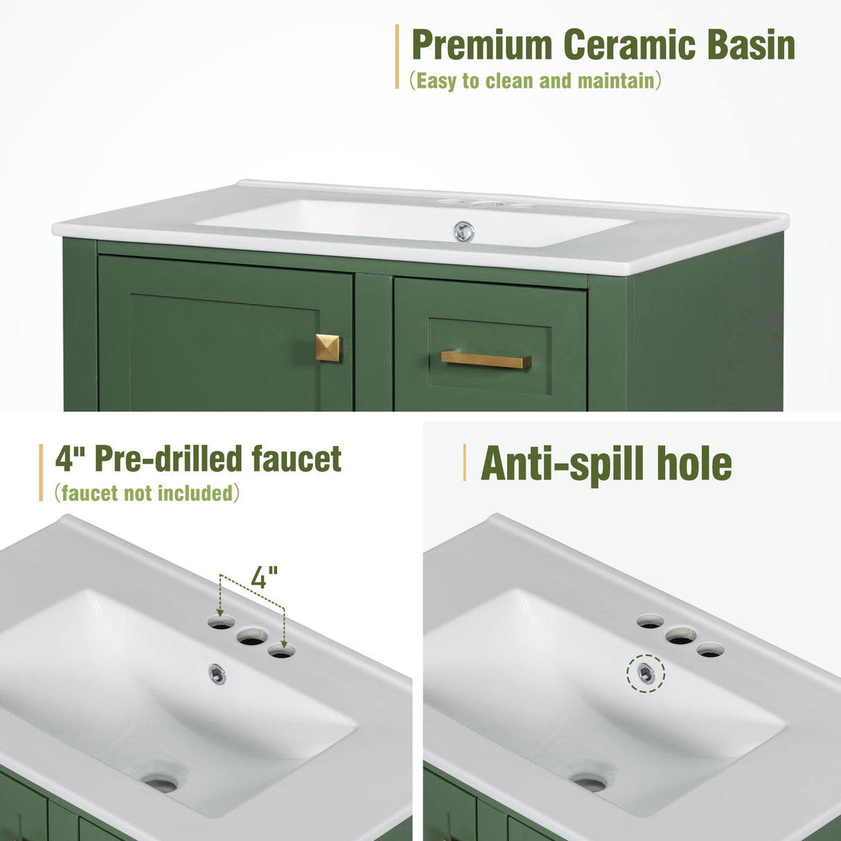 30" Bathroom Vanity