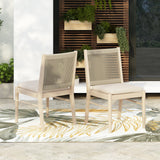Cordoba Outdoor Dining Chairs, Set of 2