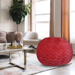 Faux Fur Bean Bag Chair – 5ft Cozy Lounger