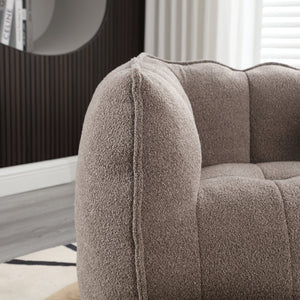 Soft Bean Bag Chair with Footstool