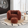 Soft Bean Bag Chair with Footstool
