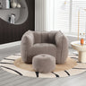 Soft Bean Bag Chair with Footstool