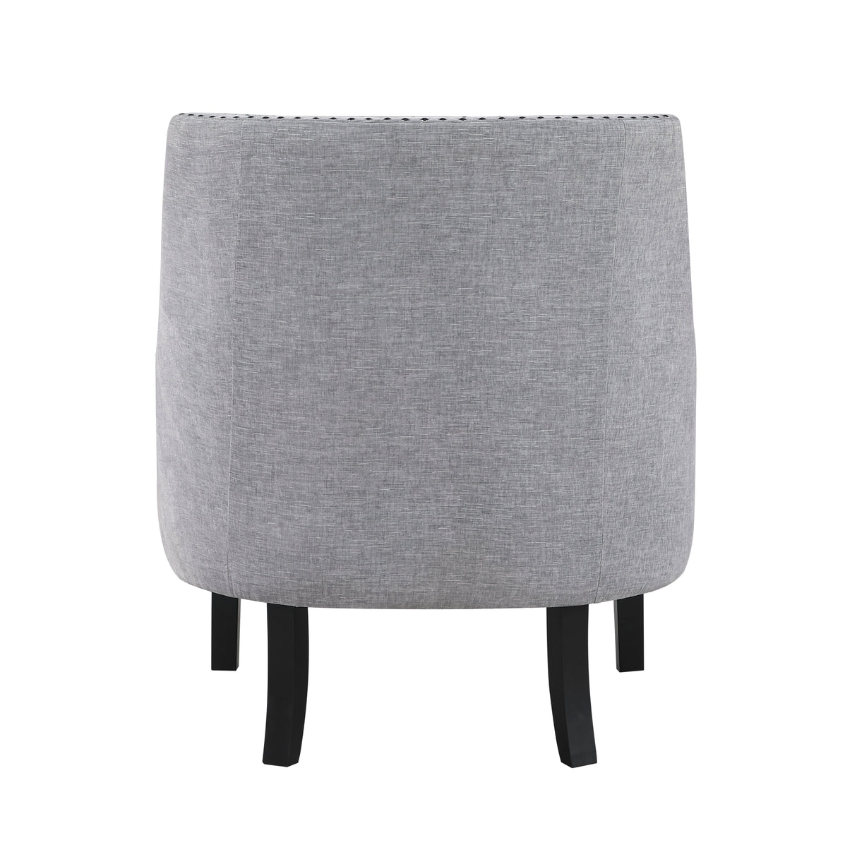 Button Tufted Sloped Arm Accent Chair