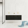 60 Inch Wall-Mounted Bathroom Vanity with Sink