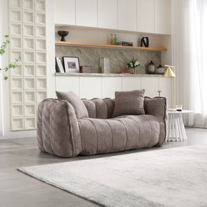 Soft Beanbag Chair with High Resilience Foam Core