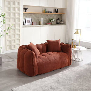 Soft Beanbag Chair with High Resilience Foam Core
