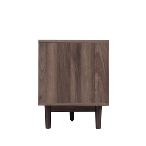 TV Stand With Drawers, Accent Entertainment Center For Living Room - Dark Brown