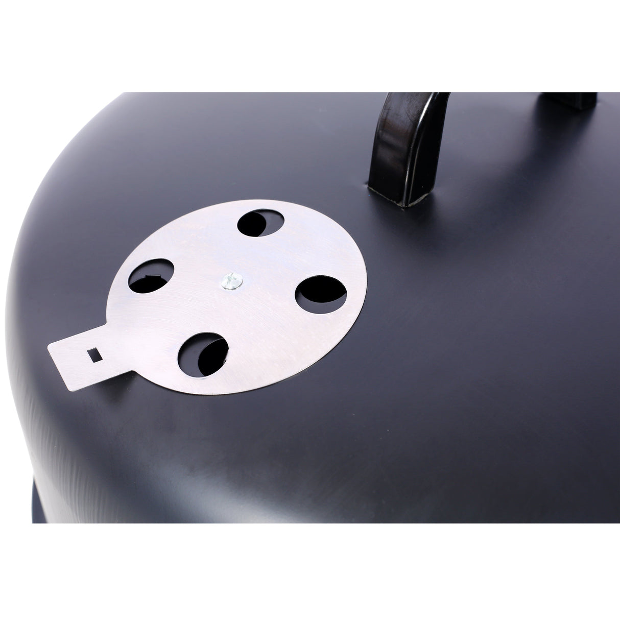 17 Inch Steel Charcoal Smoker Heavy Duty Round BBQ Grill