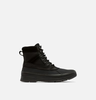 SOREL Ankeny II Boot WP Men's Boots Black/Jet : 11 D - Medium, Fabric/Leather